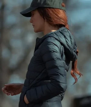  	Maggie Q The Protege Anna Hooded Jacket