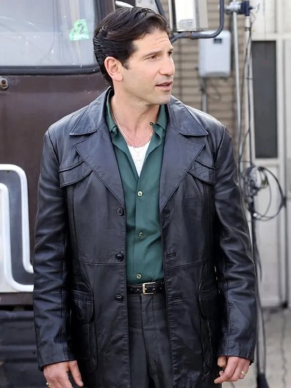 The Many Saints of Newark Johnny Soprano Black Leather Jacket The Many Saints of Newark Johnny Soprano Black Leather Jacket