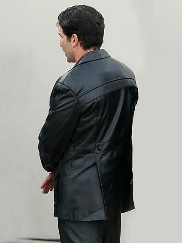 The Many Saints of Newark Johnny Soprano Black Leather Jacket The Many Saints of Newark Johnny Soprano Black Leather Jacket