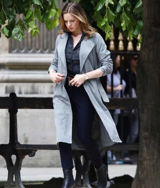 Ilsa Faust MI6 Grey Trench Coat Ilsa Faust MI6 Grey Trench Coat