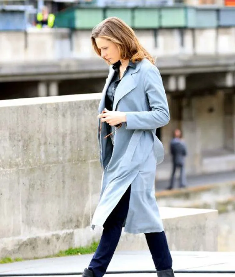 Ilsa Faust MI6 Grey Trench Coat Ilsa Faust MI6 Grey Trench Coat