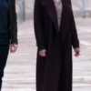  	Rebecca Ferguson Mission Impossible 7 Maroon Coat
