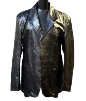  	Mission Impossible 2 Tom Cruise Black Leather Coat