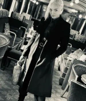  	Pom Klementieff Mission Impossible 07 Black Trench Coat