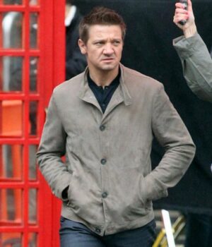  	Mission Impossible Rogue Nation Jeremy Renner Suede Jacket