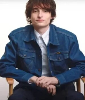 Stranger Things S04 Mike Wheeler Blue Jacket