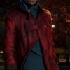 	Aiden Pearce Watch Dogs Leather Red Long Coat
