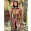  	Fallout 4 Piper Brown Leather Trench Coat