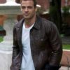  	William Levy Resident Evil The Final Chapter Leather Trucker Jacket