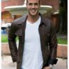  	William Levy Resident Evil The Final Chapter Leather Trucker Jacket