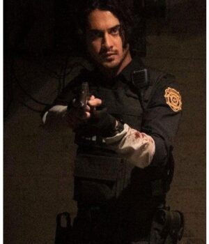  	Resident Evil Welcome to Raccoon City Leon S Kennedy Black Vest