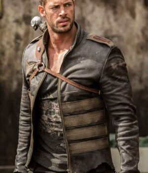  	William Levy Resident Evil The Final Chapter Leather Jacket