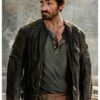  	Eoin Macken Resident Evil The Final Chapter Quilted Leather Jacket