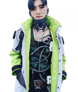  	Apex Legends S03 Crypto Leather Jacket