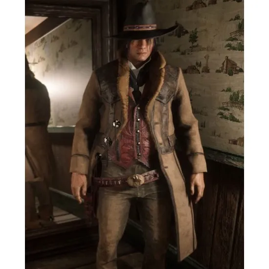 Red Dead Redemption 2 Montana Brown Coat Red Dead Redemption 2 Montana Brown Coat