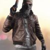  	Battlefield 5 Death Dealer Bomber Leather Jacket