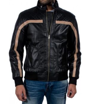  	Battlefield Hardline Nicholas Mendoza Leather Jacket