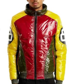  	8 Ball Bubble Parachute Jacket