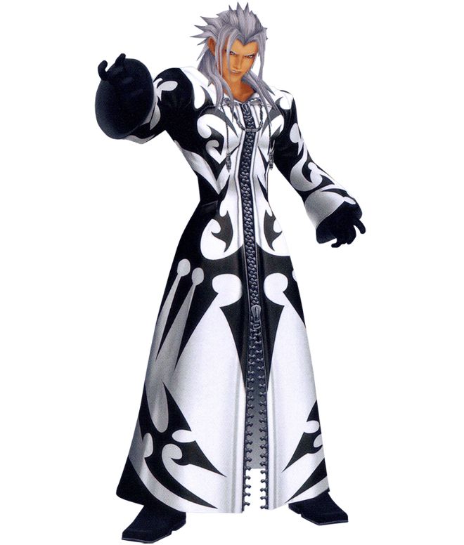 Kingdom Hearts Xemnas Long Leather Coat Kingdom Hearts Xemnas Long Leather Coat