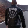  	Johnny GTA The Lost MC Black Leather Jacket