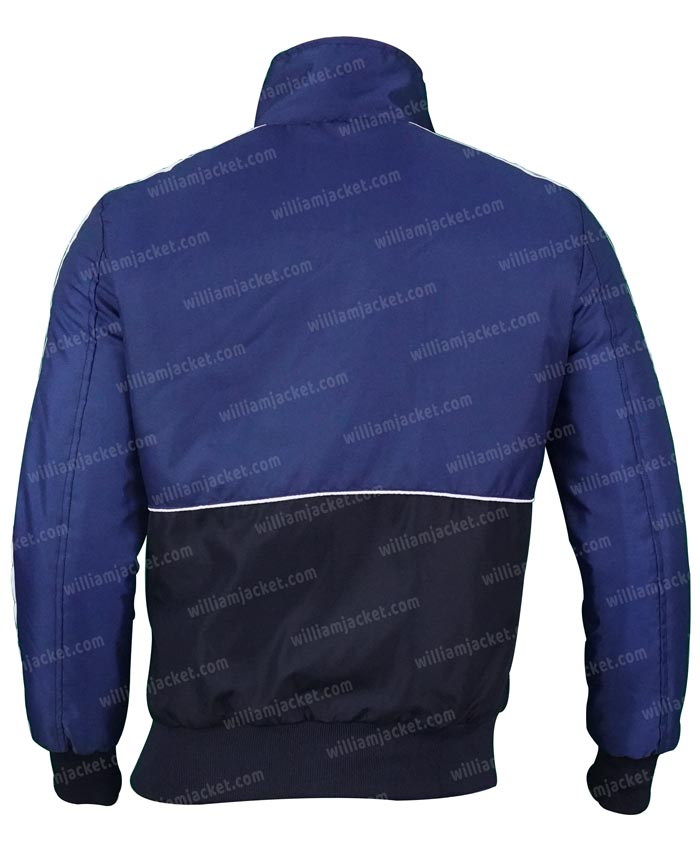 GTA IV Niko Bellic Blue Satin Bomber Jacket GTA IV Niko Bellic Blue Satin Bomber Jacket
