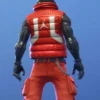  	Fortnite Grind Red Quilted Puffer Vest