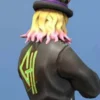  	Fortnite Stage Slayer Black Leather Jacket