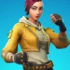  	Fortnite Shade Cropped Yellow Jacket