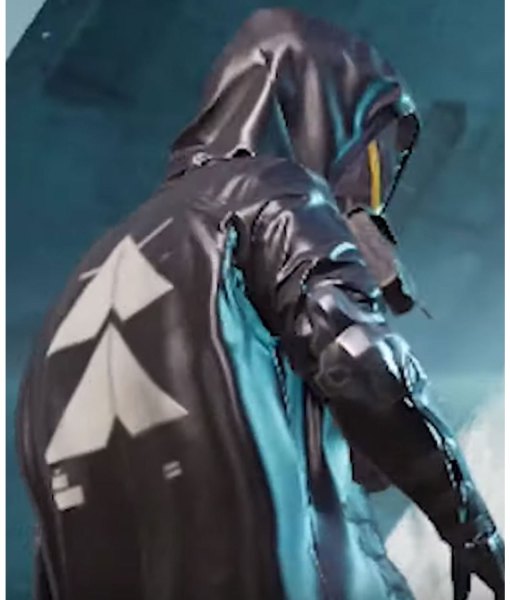 PUBG Season 11 Elite Agent Leather Long Trench Coat PUBG Season 11 Elite Agent Leather Long Trench Coat
