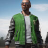  	Pubg 5m Varsity Leather Jacket