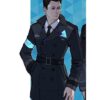  	Detroit Become Human Connor Double Breasted Black Coat