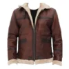  	Erin-SF Bomber Shearling Brown Jacket