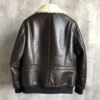  	Jonathan Brown Shearling G-1 Bomber Jacket