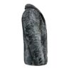  	Persian Karakul Lamb Mink Fur Collar Gray Jacket