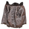  	Brown Persian Lamb B3 Bomber Mink Fur Collar Jacket