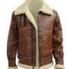 Power Book III Raising Kanan Lou Lou Brown Shearling Jacket Power Book III Raising Kanan Lou Lou Brown Shearling Jacket