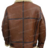 Power Book III Raising Kanan Lou Lou Brown Shearling Jacket Power Book III Raising Kanan Lou Lou Brown Shearling Jacket