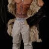  	XXX Return of Xander Cage Shearling Beaver Trench Coat