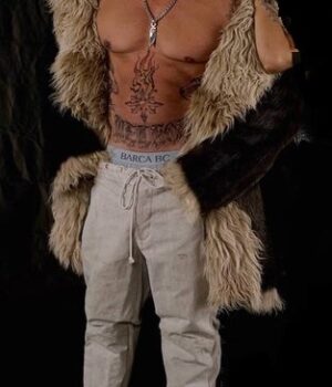  	XXX Return of Xander Cage Shearling Beaver Trench Coat