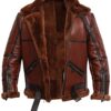  	Moore RAF Aviator British Shearling Jacket