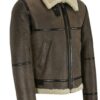  	Vincent Air Force SF Flying Bomber Lambskin Leather Jacket