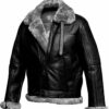  	Carl RAF Aviator SF Bomber Black Jacket