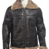  	Robin Sheepskin RAF Pilot WW2 Flying Bomber Jacket