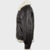  	Jackson-SF Aviator Shearling Leather Jacket