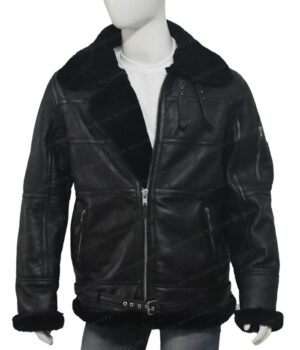  	Garcia Shearling B16 Sheepskin Leather Jacket