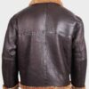  	Larry Sheepskin Flying SF Brown Shearling Jacket
