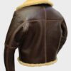  	Jerry WW2 RAF Sheepskin Brown Jacket