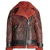  	Wynonna Earp S04 Melanie Scrofano Shearling Fur Jacket