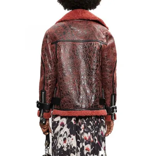 Wynonna Earp S04 Melanie Scrofano Shearling Fur Jacket Wynonna Earp S04 Melanie Scrofano Shearling Fur Jacket