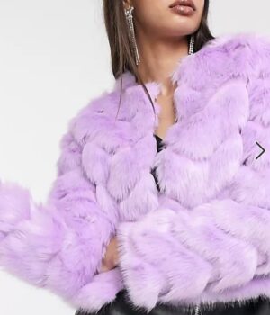  	The Wilds S01 EP05 Fatin Jadmani Purple Fur Jacket